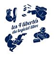 Les 4 libertés. Source [Fichier:Tee-shirt personnages.svg svg]